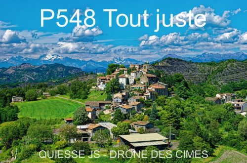 P548 Tout juste