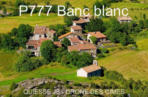 P777 Banc blanc