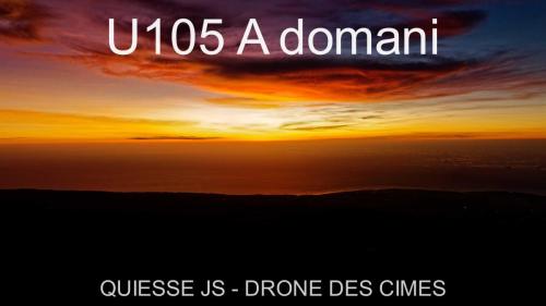 U105 A domani