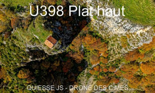 U398 Plat haut