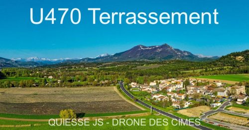 U470 Terrassement